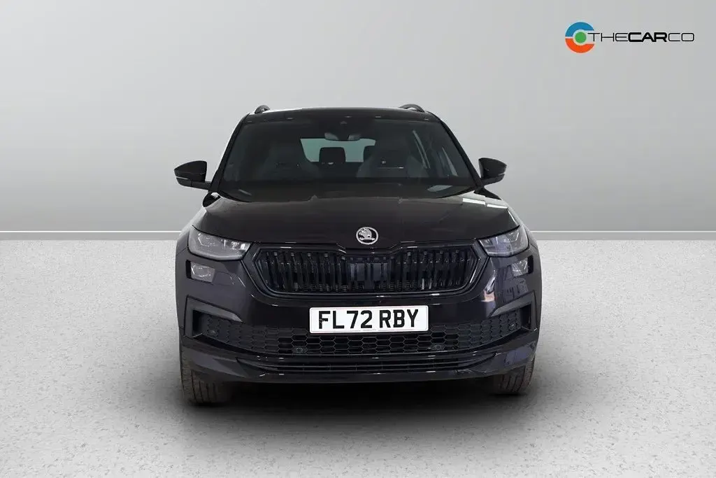 Used Skoda Kodiaq SportLine 150 HP (110 kW) 2022 Black SUV