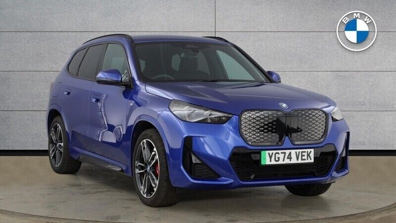 Blue Used 2024 BMW iX1 M Sport SUV | £35,493 (Expensive) - Image 1/4