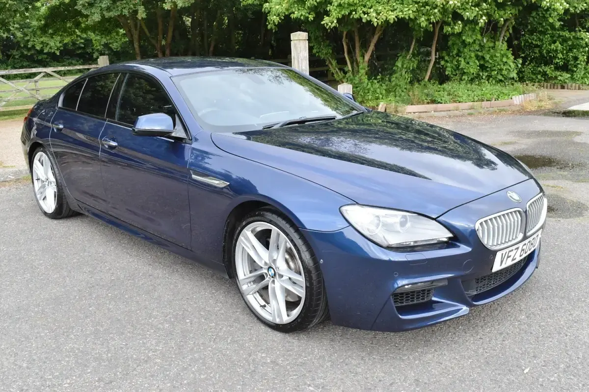 Used BMW 650 M Sport 442 HP (325 kW) 2013 Blue Coupe