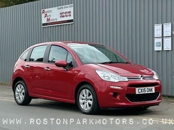 Red Used 2015 Citroën C3 PureTech Hatchback | £4,000 (Fair price) - Image 1/4
