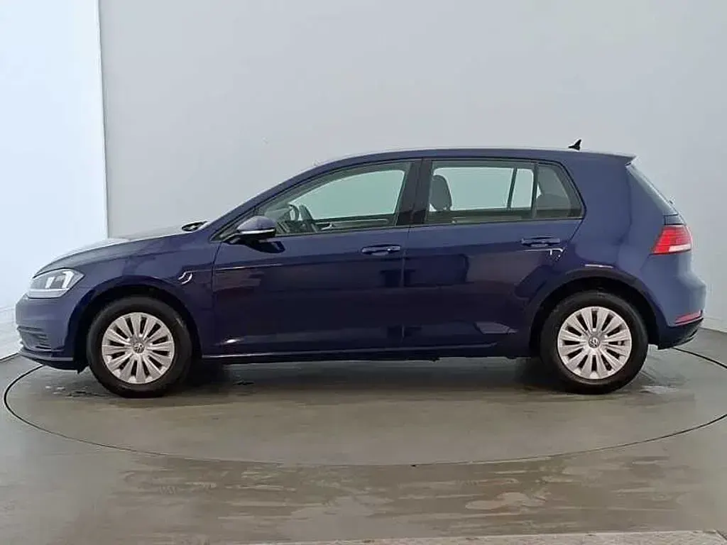 Used VW Golf VII S 115 HP (84 kW) 2018 Blue Hatchback