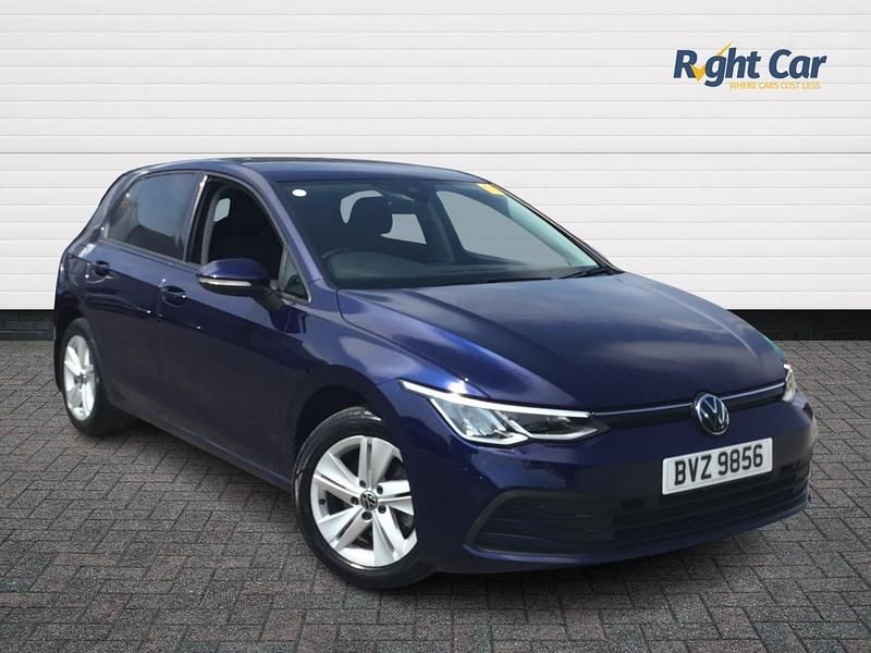Blue Used 2022 VW Golf VIII Life Hatchback | £14,099 (Good price) - Image 1/4