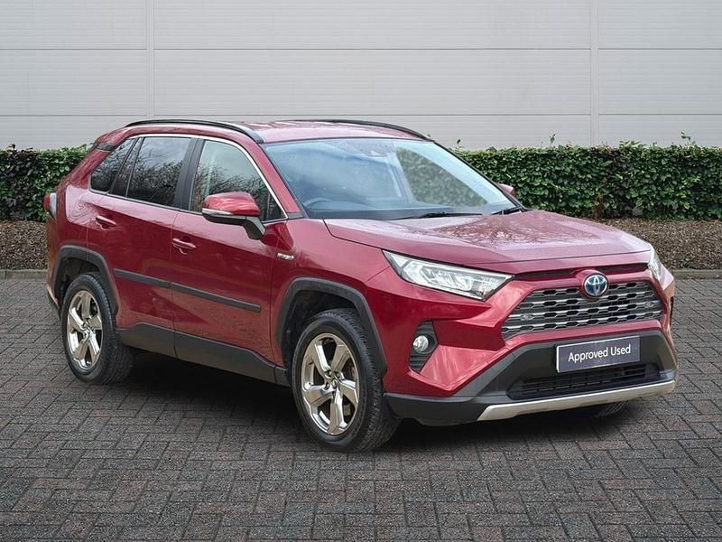 Used Toyota RAV4 Hybrid Design 2019 Tokyo red SUV