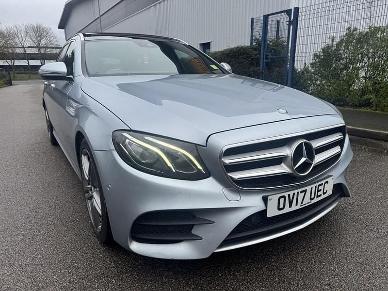 Used Mercedes E220 AMG line 2017 Silver Estate