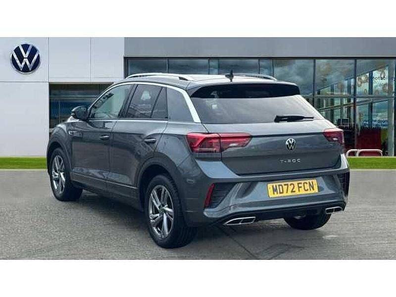 Used VW T-Roc R-line 150 HP (110 kW) 2022 Grey SUV