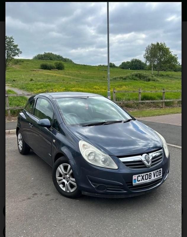 Blue Used 2008 Vauxhall Corsa Hatchback | £1,499 (Fair price) - Image 1/4