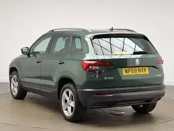 Used Skoda Karoq SE 115 HP (84 kW) 2018 Green SUV