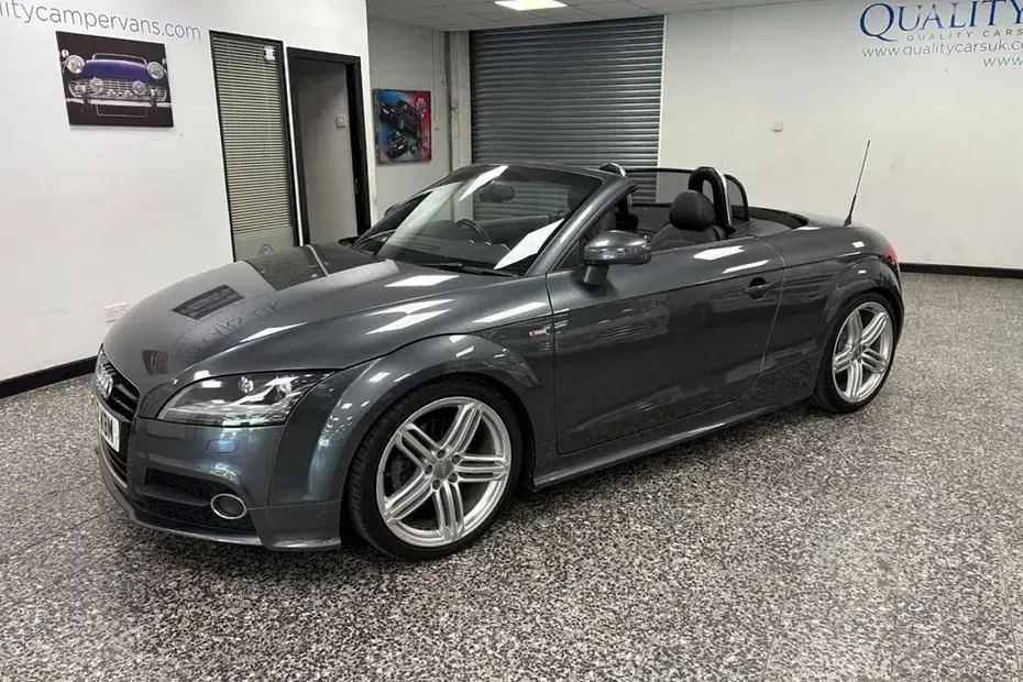 Used Audi TT Roadster S-Line 160 HP (117 kW) 2012 Grey Cabriolet