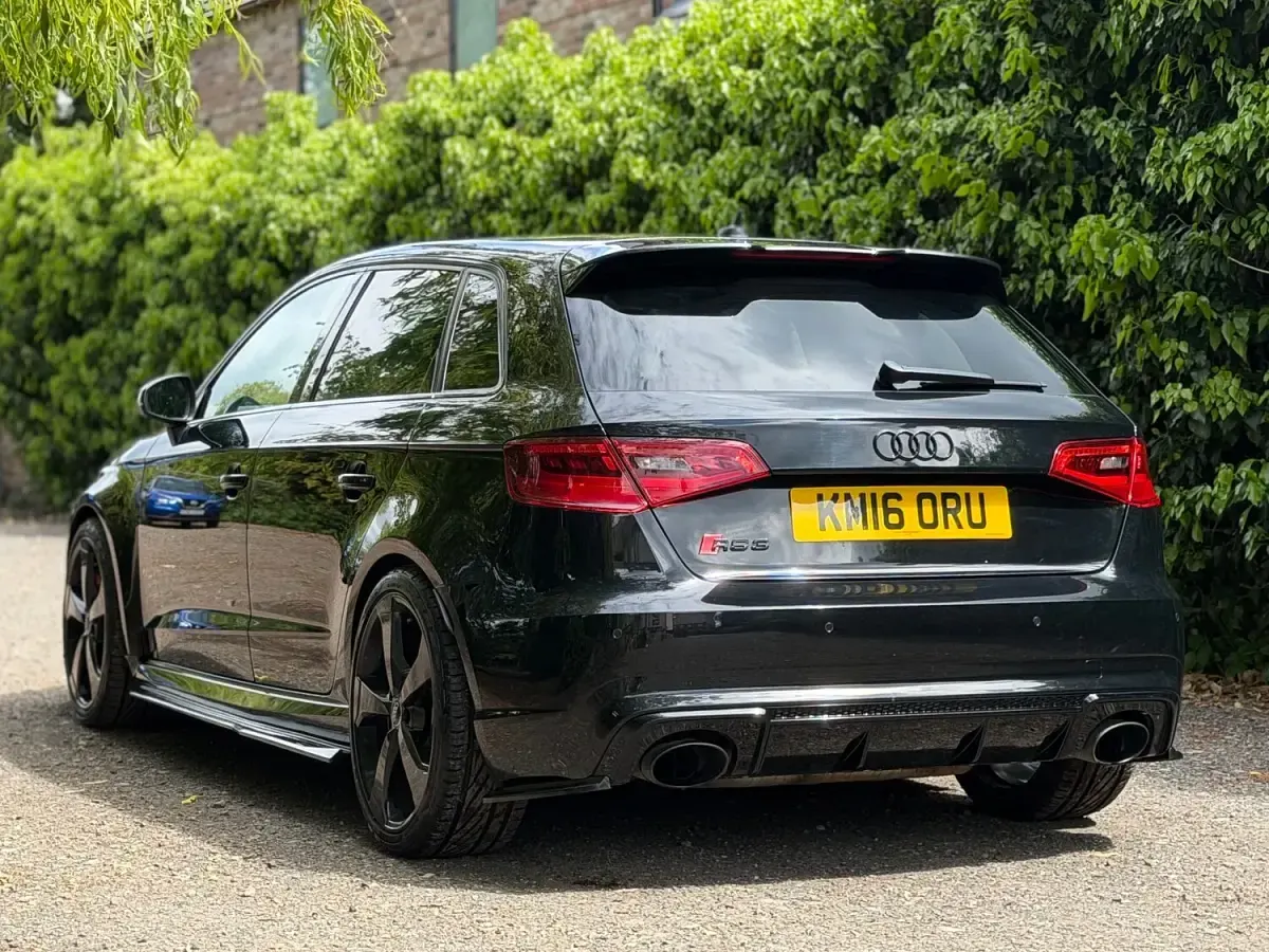Used Audi RS3 Black Edition 2016 Black Sedan
