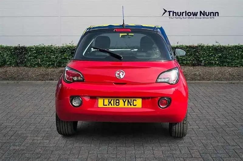 Used Vauxhall Adam S 70 HP (51 kW) 2018 Red Hatchback