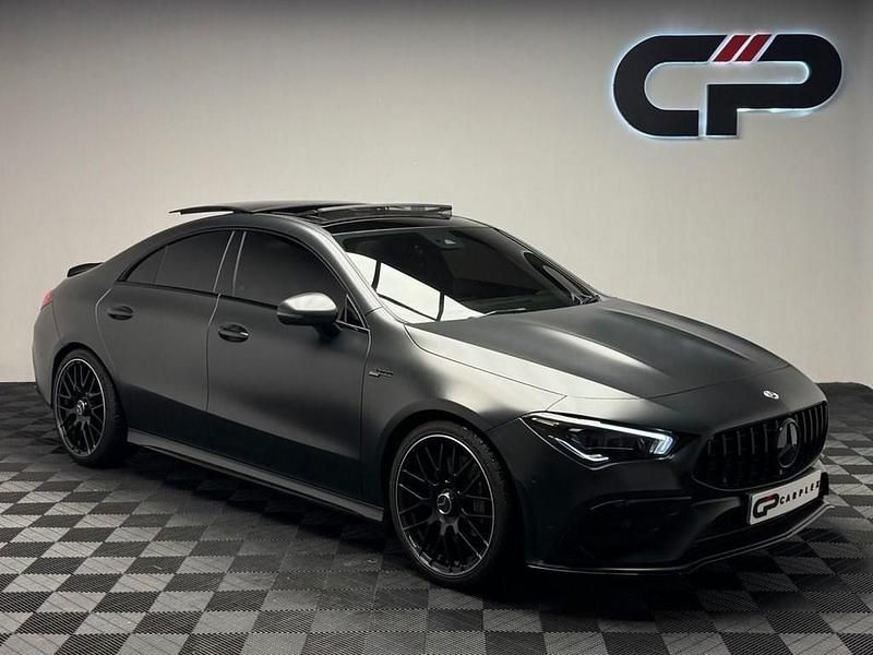 Black Used 2023 Mercedes CLA35 AMG Premium Plus Coupe | £36,995 (Fair price) - Image 1/3