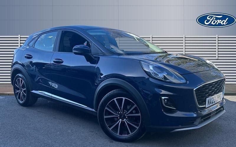 Used Ford Puma Titanium 125 HP (91 kW) 2023 Blue SUV