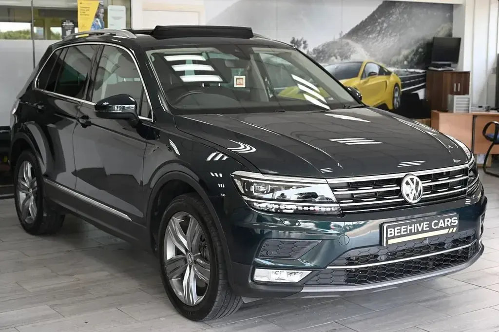 Used VW Tiguan SEL 180 HP (132 kW) 2016 Green SUV