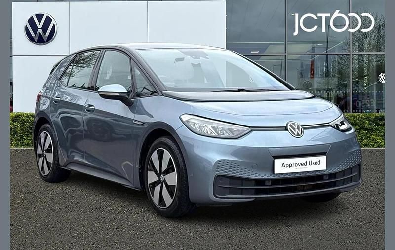 Used VW ID.3 Pro Performance 150 kW (204 HP) 2021 Blue Hatchback