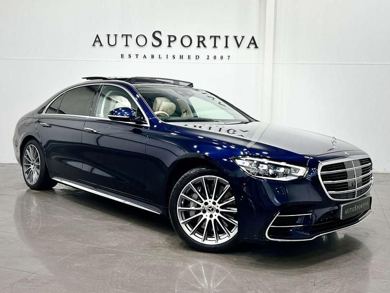 Blue Used 2023 Mercedes S580 Executive Sedan | £74,917 - Image 1/3