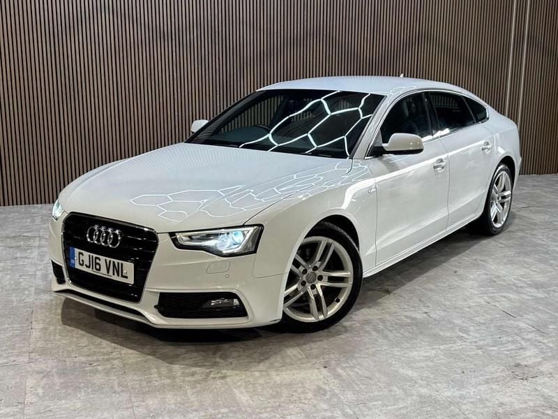 Used Audi A5 S-Line 2016 White Coupe