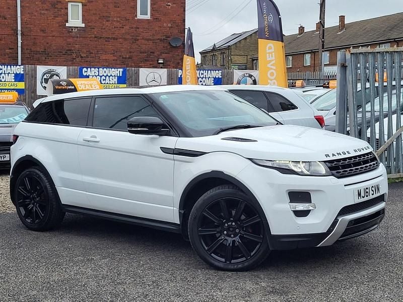 Used Land Rover Range Rover evoque Dynamic 190 HP (139 kW) 2011 White Coupe