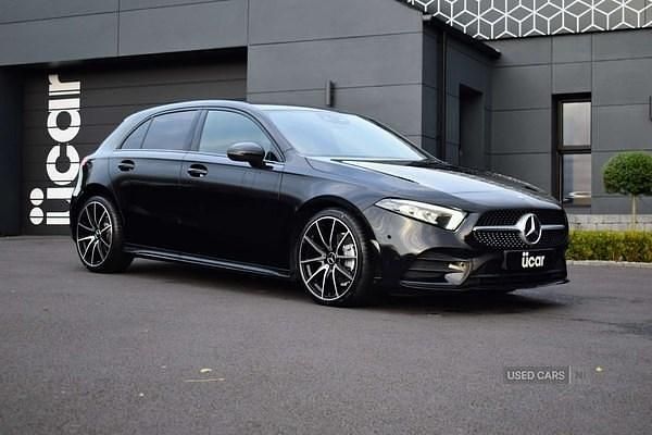 Black Used 2019 Mercedes A200 AMG Line Premium Hatchback | £17,995 (A bit pricey) - Image 1/4