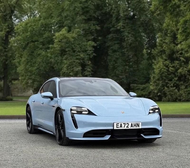 Used Porsche Taycan Performance Package 500 kW (680 HP) 2022 Blue Estate