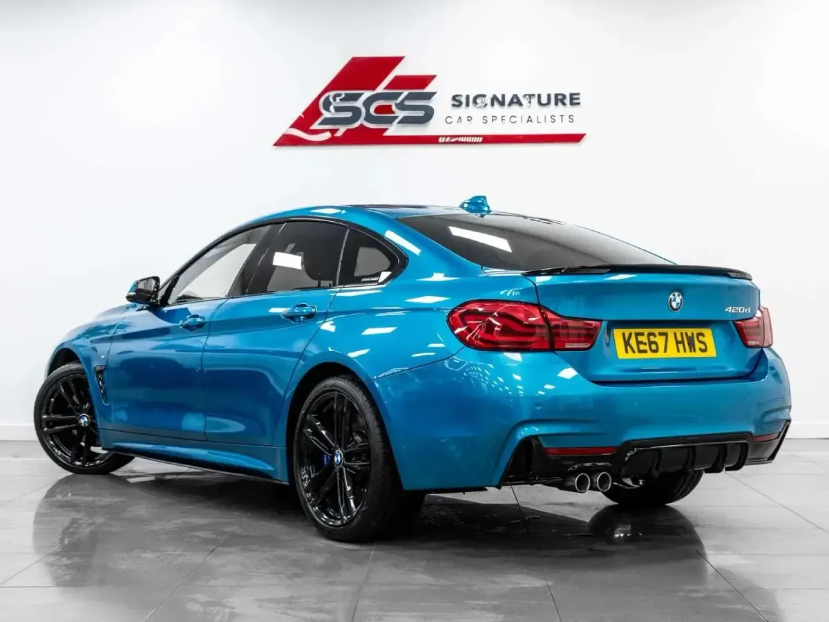 Used BMW 420 Gran Coupé M Sport 190 HP (139 kW) 2017 Blue Coupe
