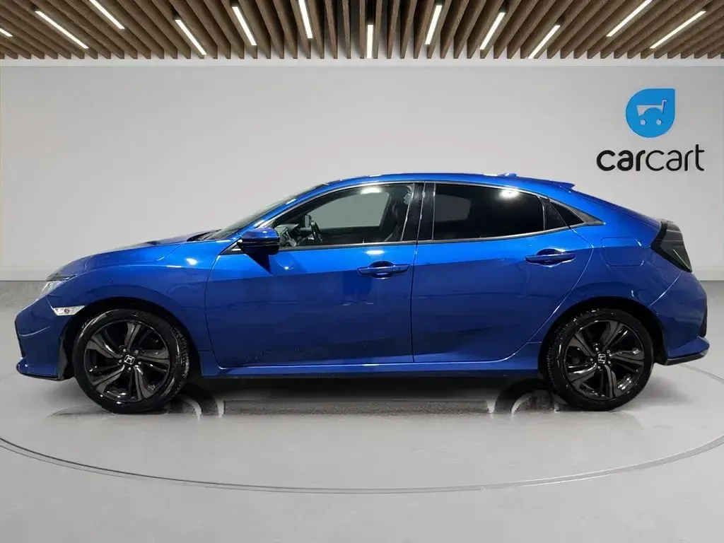Used Honda Civic EX 126 HP (92 kW) 2019 Blue Hatchback