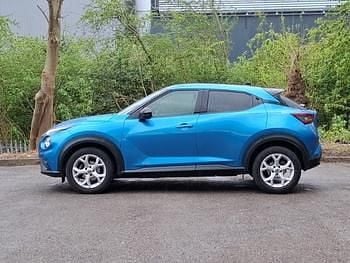Used Nissan Juke N-Connecta 114 HP (83 kW) 2021 Blue SUV