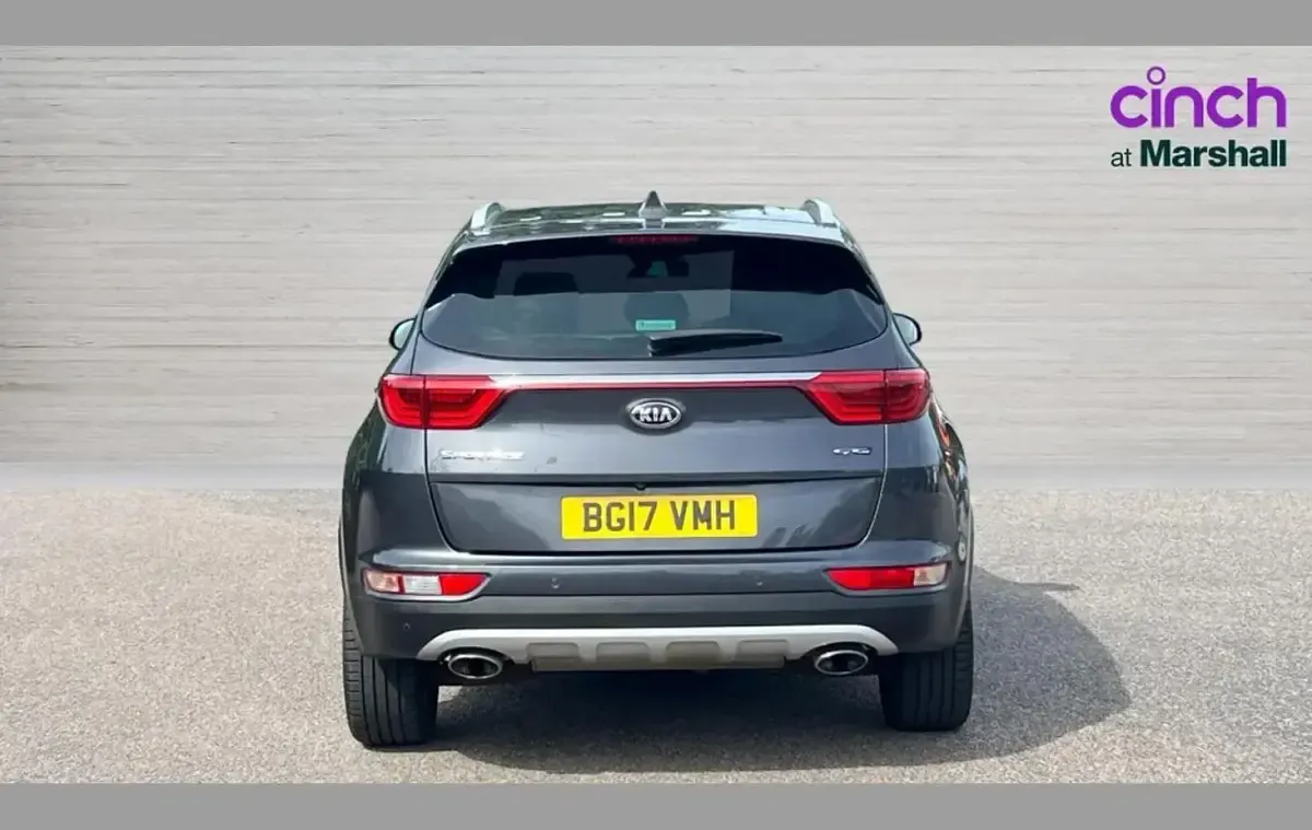 Used Kia Sportage GT-Line 136 HP (100 kW) 2017 Silver SUV