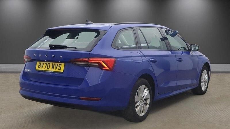 Begagnad Skoda Octavia SE Technology 150 HK (110 kW) 2020 Blå Kombi