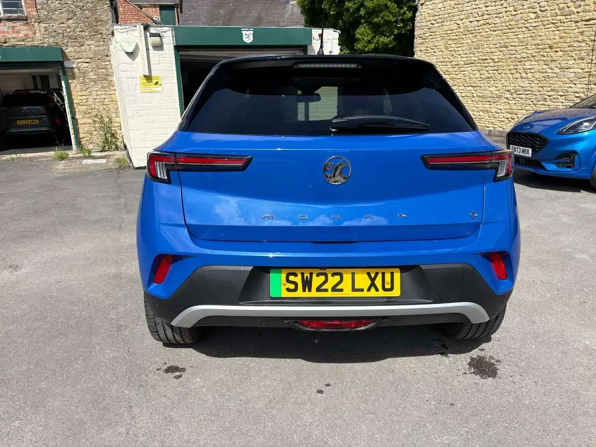 Used Vauxhall Mokka Ultimate 100 kW (136 HP) 2022 Blue SUV