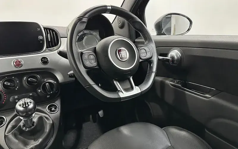 Used Fiat 500C 69 HP (50 kW) 2022 Black Cabriolet