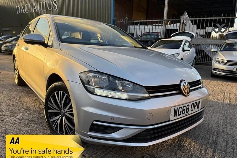 Used VW Golf VII SE 150 HP (110 kW) 2018 Silver Hatchback