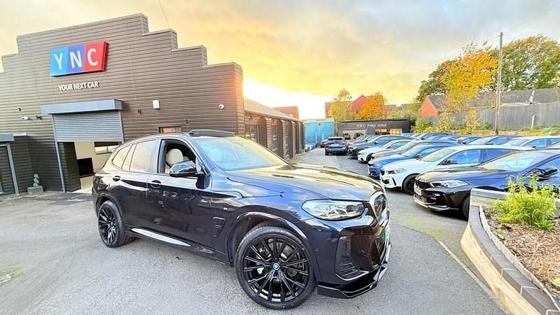 Black Used 2021 BMW iX3 M Sport SUV | £25,491 (Fair price) - Image 1/4