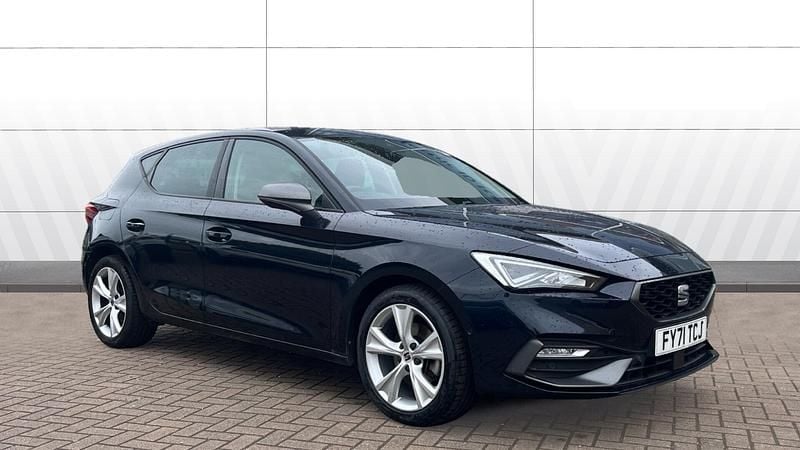 Blue Used 2021 Seat Leon FR Hatchback | £15,775 (Fair price) - Image 1/3