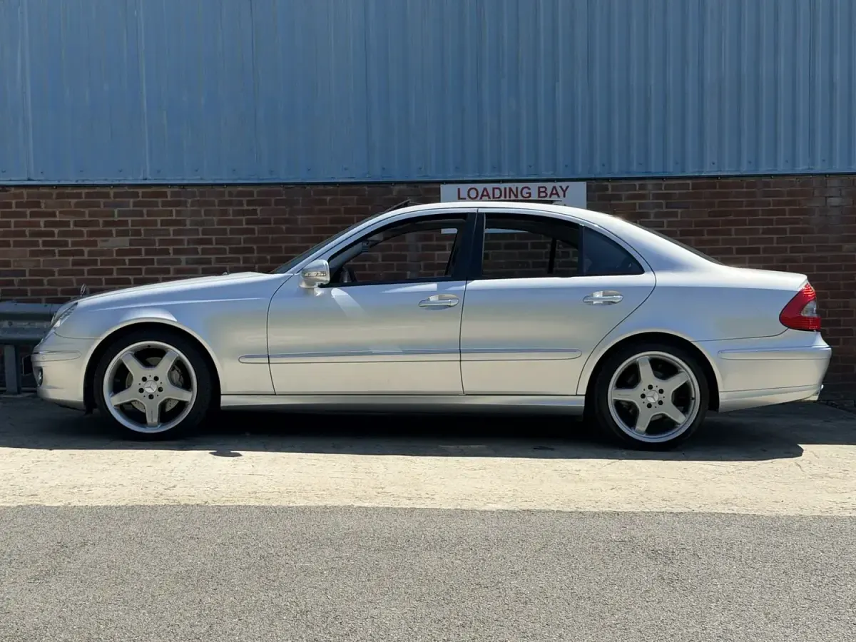 Used Mercedes E320 2006 Silver Sedan
