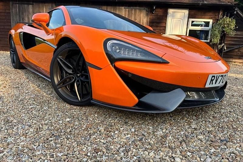 Used McLaren 570S 570 HP (419 kW) 2020 Orange Coupe