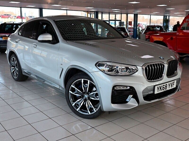 Silver Used 2018 BMW X4 M Sport SUV | £30,489 (Fair price) - Image 1/4