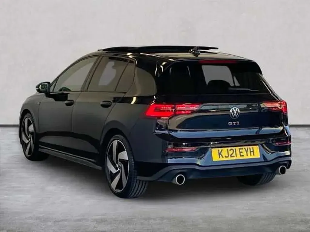 Used VW Golf VIII GTI 245 HP (180 kW) 2021 Black Hatchback