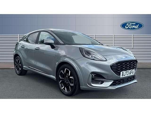 Silver Used 2023 Ford Puma ST-Line X SUV | £16,531 (Fair price) - Image 1/4