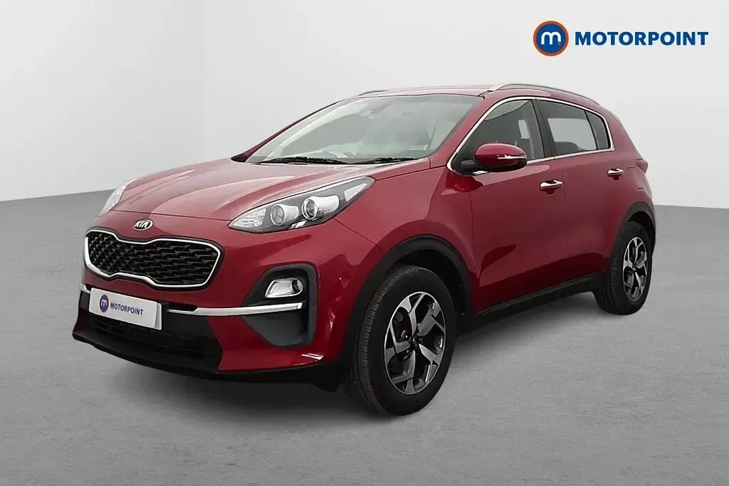 Used Kia Sportage 136 HP (100 kW) 2021 Red SUV