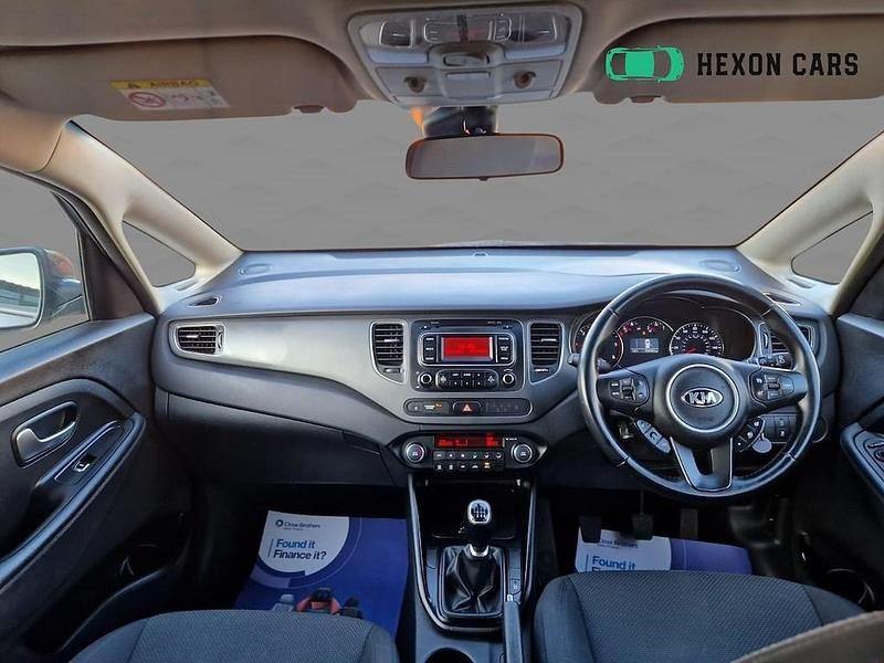 Used Kia Carens 114 HP (83 kW) 2016 Blue MPV