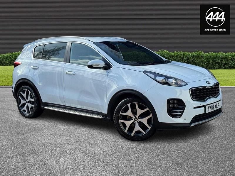 Used Kia Sportage GT-Line 2018 White SUV