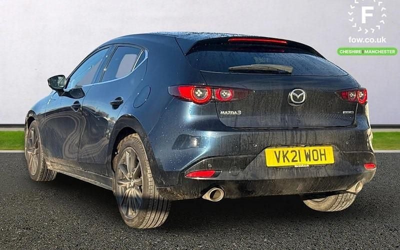 Used Mazda 3 Inclusive 179 HP (131 kW) 2021 Blue Hatchback