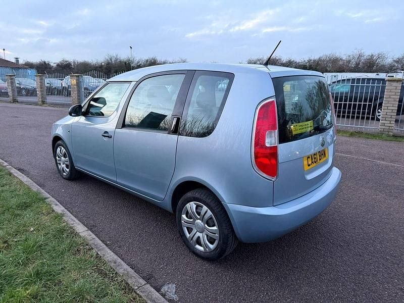 Used Skoda Roomster 105 HP (77 kW) 2011 Blue MPV