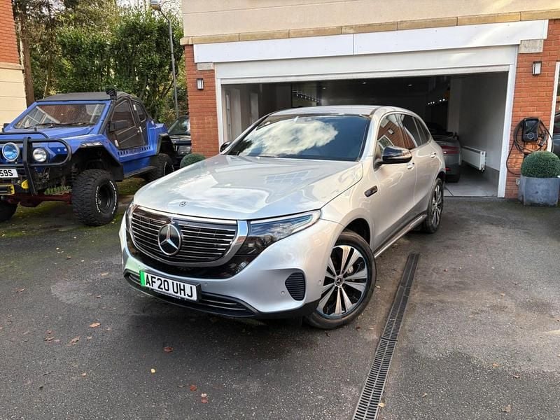 Silver Used 2020 Mercedes EQC400 SUV | £17,950 (Good price) - Image 1/4