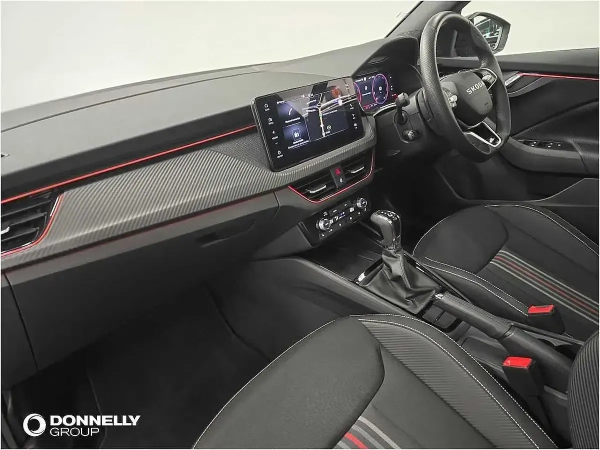 Used Skoda Kamiq Monte Carlo 110 HP (80 kW) 2025 Black magic pearl effect SUV