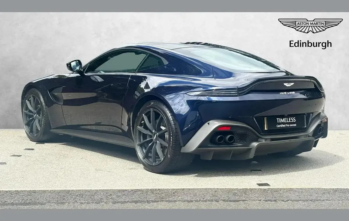 Used Aston Martin Vantage 510 HP (375 kW) 2021 Blue Coupe