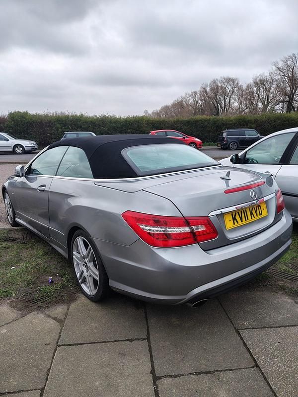Used Mercedes E350 2011 Silver Cabriolet