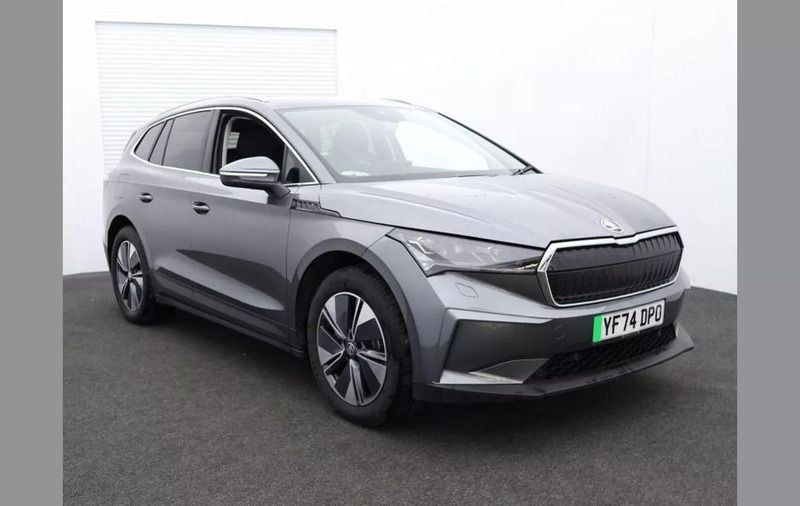 Graphite grey metallic Used 2024 Skoda Enyaq iV SUV | £30,995 (Good price) - Image 1/3