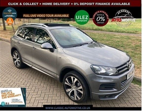 Grey Used 2014 VW Touareg R-line SUV | £14,995 - Image 1/1