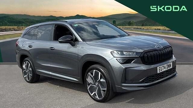 Grey Used 2024 Skoda Kodiaq SportLine SUV | £37,804 (Fair price) - Image 1/4